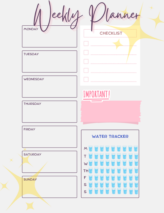 The Glow-Up Planner: Beauty, Budget & Balance All in One (DIGITAL)