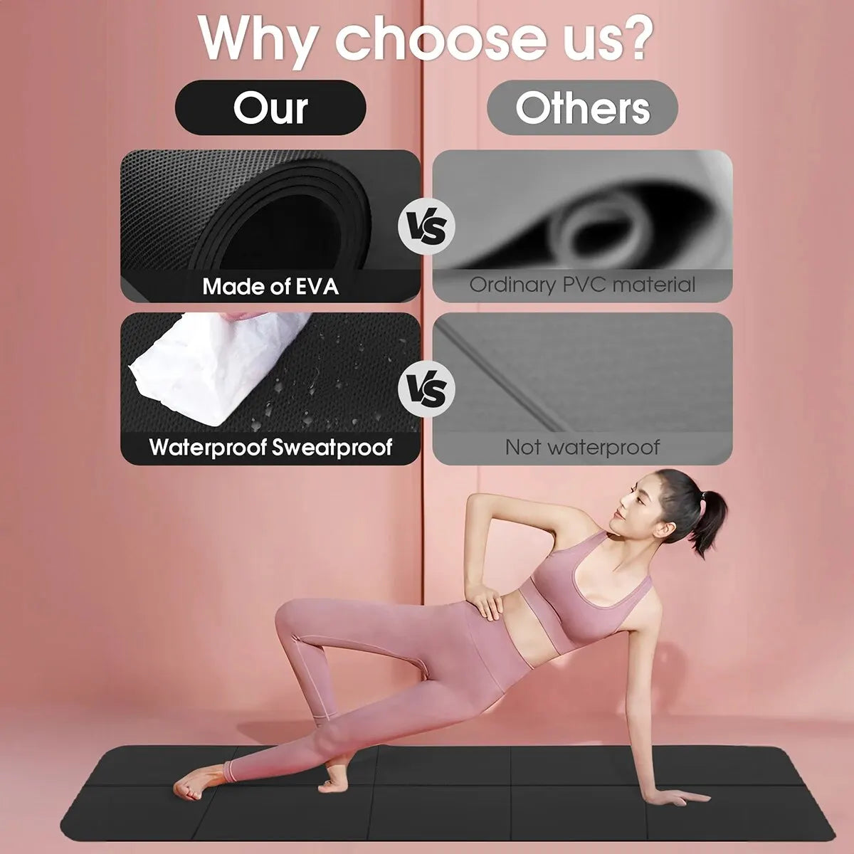 Baddie Yoga mat